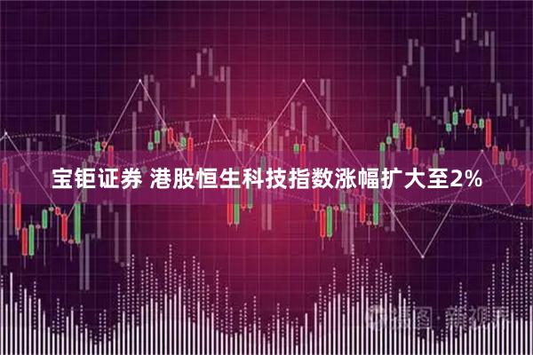 宝钜证券 港股恒生科技指数涨幅扩大至2%
